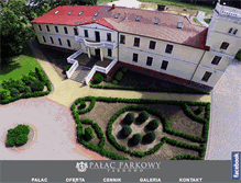 Tablet Screenshot of palac-parnowo.pl